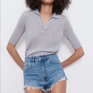 Zara Trafaluc Denim Short size 2
